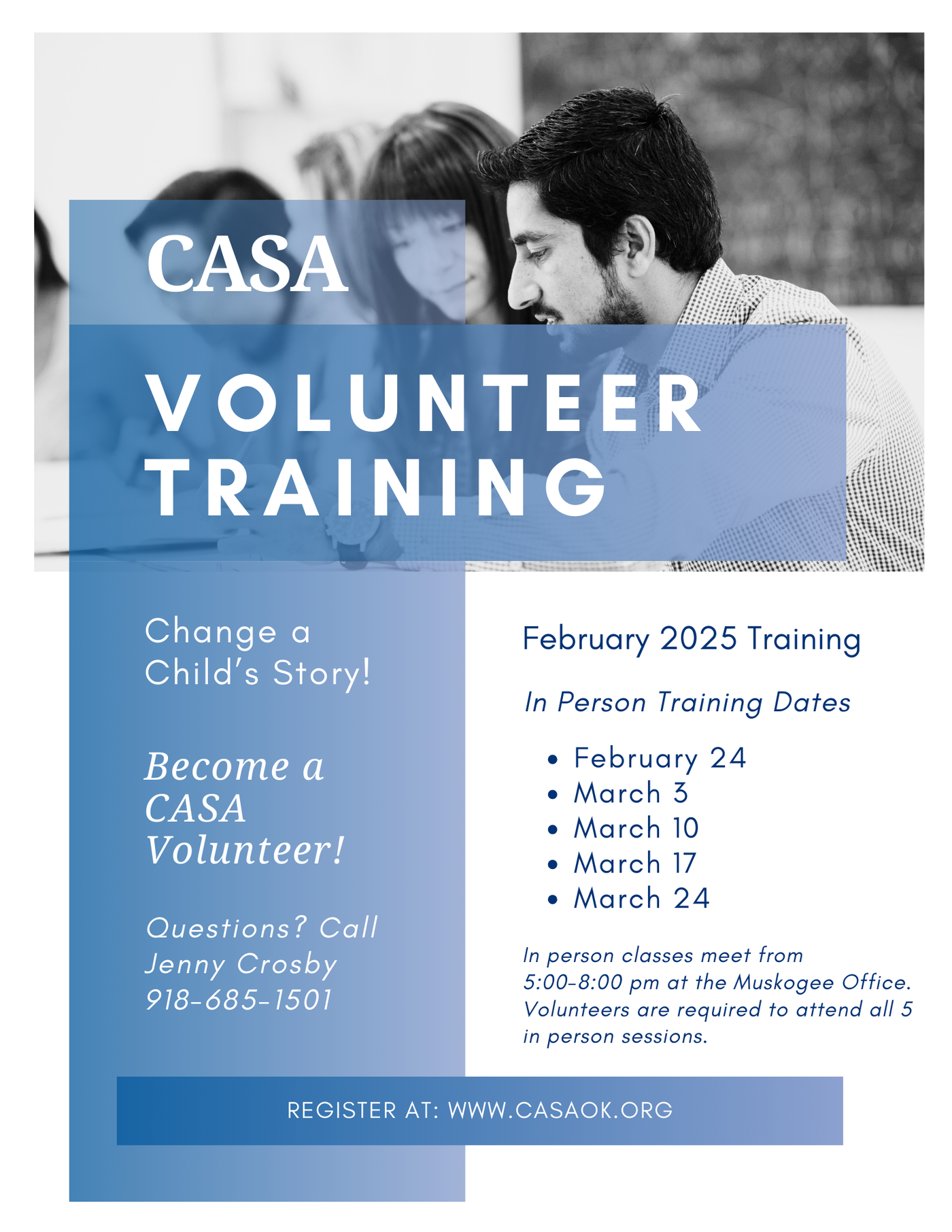 February 2025 - Volunteer Pre Service Training